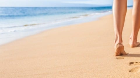 Natural foot healthy feet