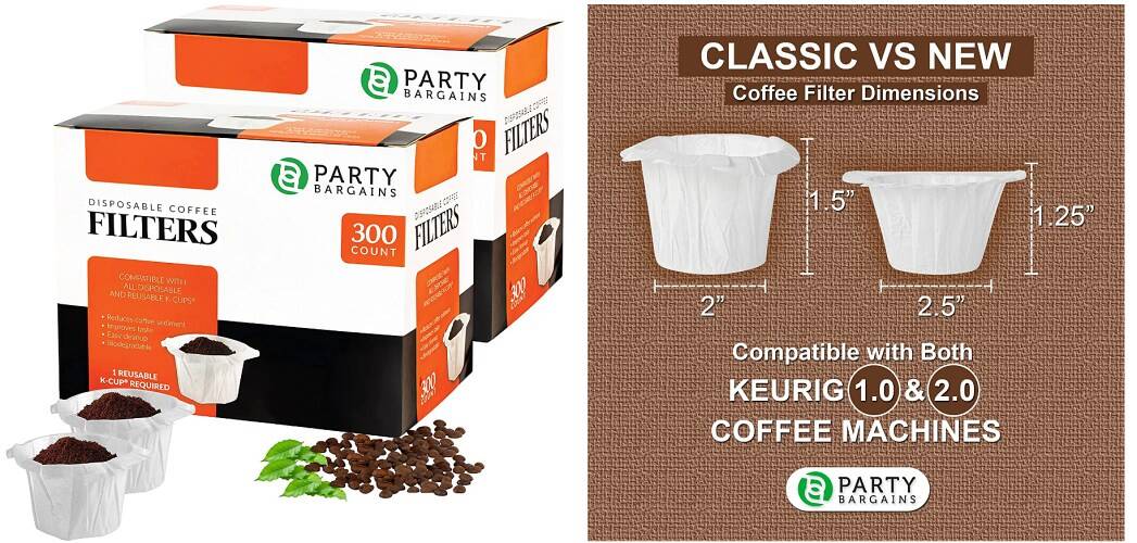 paper filters for keurig k cups