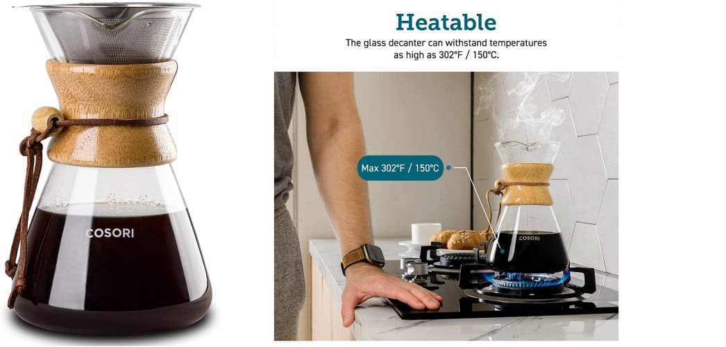 pour over coffee pot