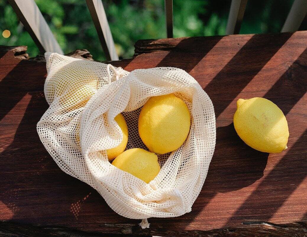reusable cloth produce bag