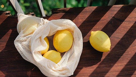 reusable cloth produce bag
