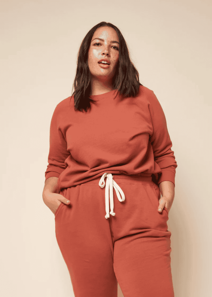the standard stitch sweatshirt - sustainable clothing essentials