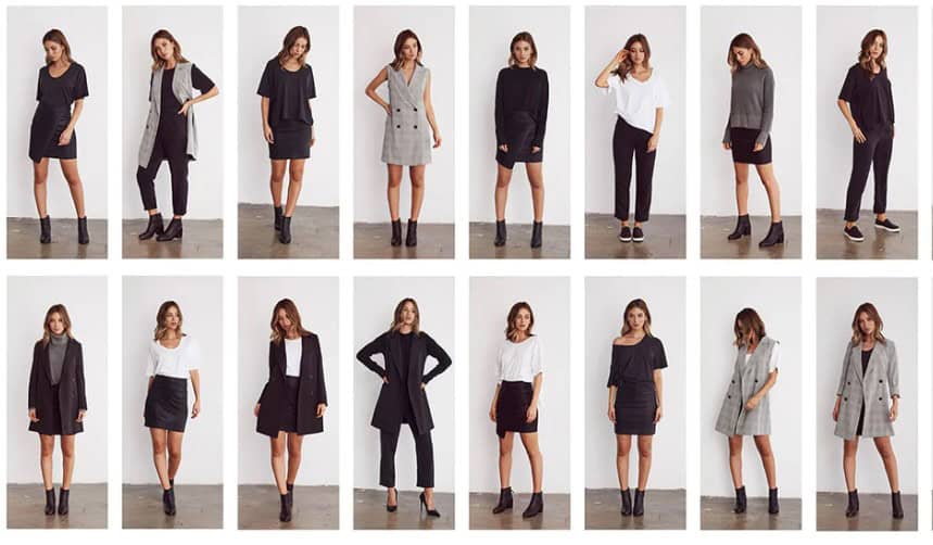 vetta capsule wardrobe - sustainable clothing essentials