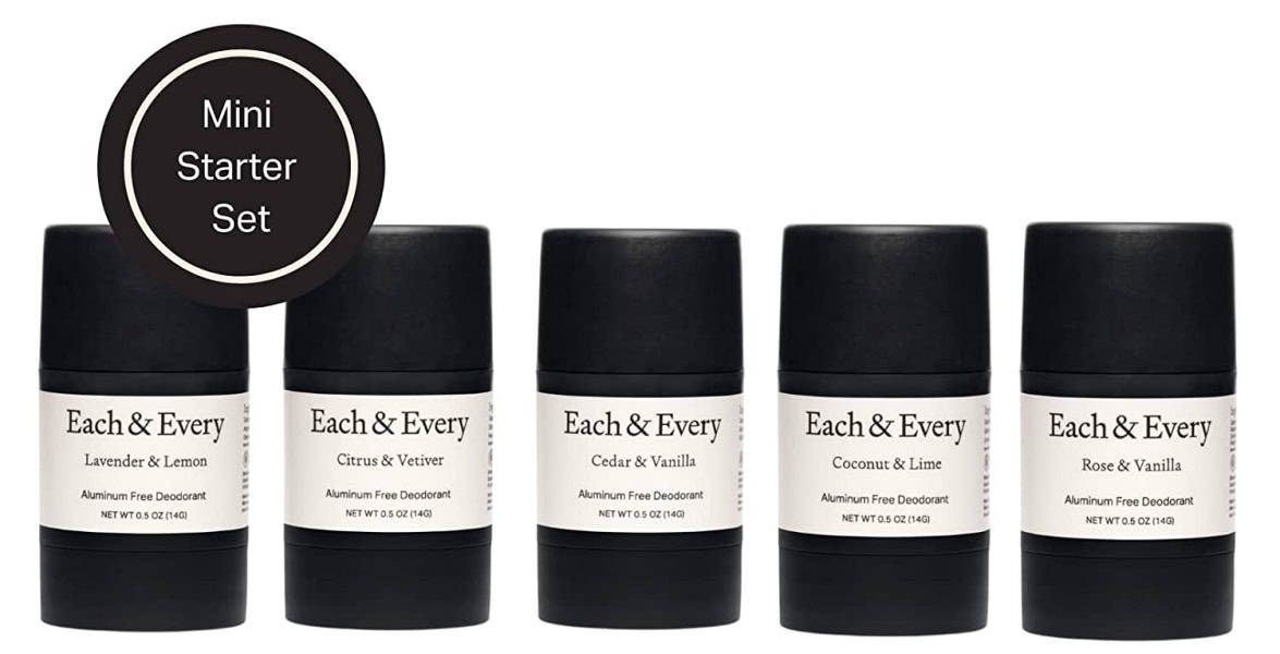 Each & Every aluminum-free deodorant