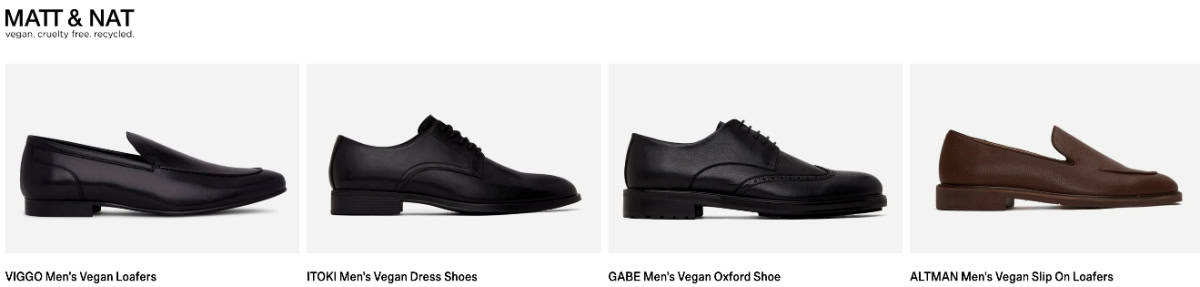 Matt & Natt men's vegan dress shoes