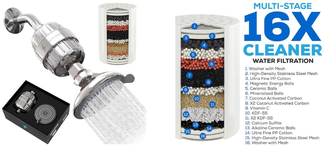 SparkPod shower filter