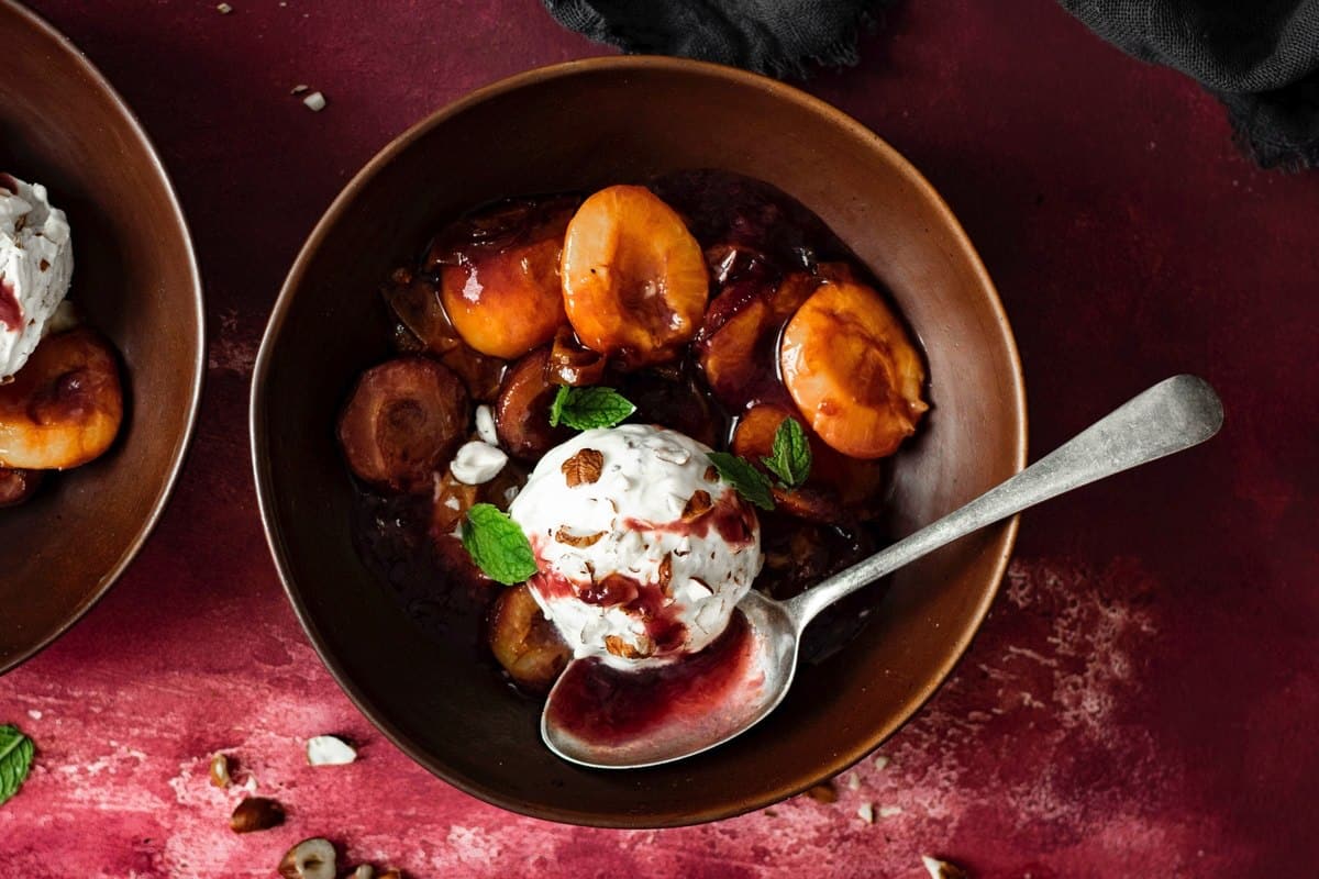 vegan holiday dessert