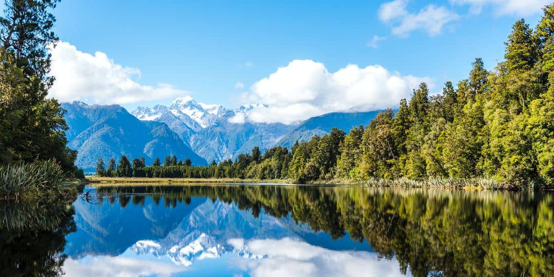 beautiful mountain lake