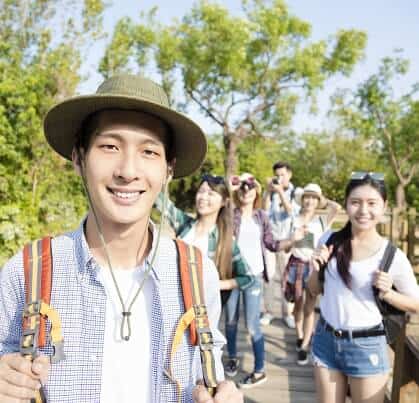 Hiking online community chat.