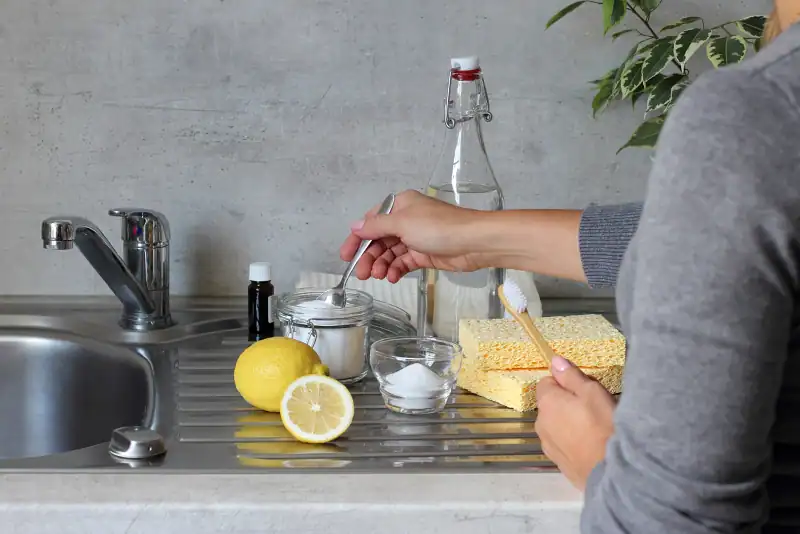 baking soda cleaner for kitchen